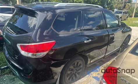 2014 Nissan Pathfinder S из США, поврежденный, VIN 5N1AR2MM4EC633752